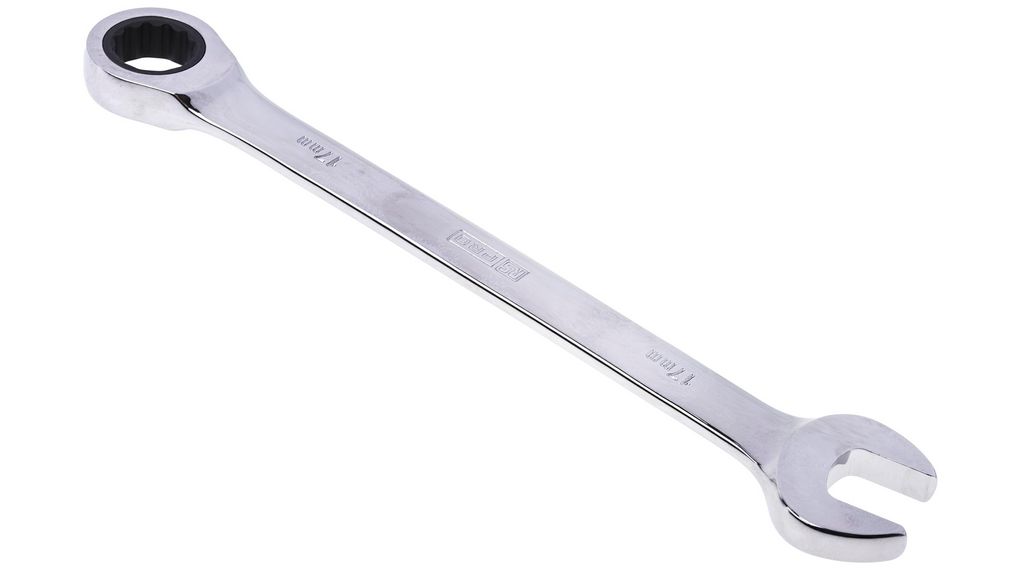 Spanner, Kombination, spärrnyckel, 17 mm, 233mm